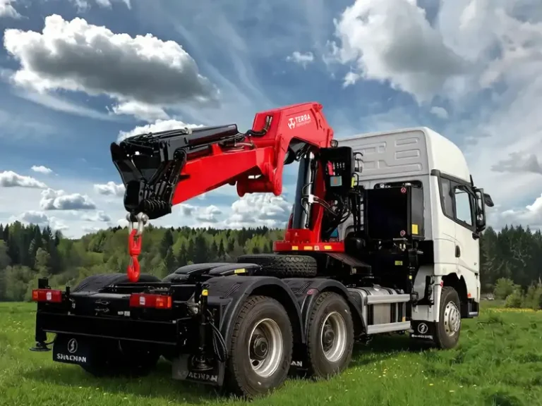 Premium 30 ton truck mounted knuckle boom crane as a reliable alternative to international heavy-duty brands