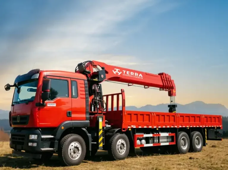Export-ready TS4005 16-ton stiff boom crane from leading manufacturer for global construction projects.